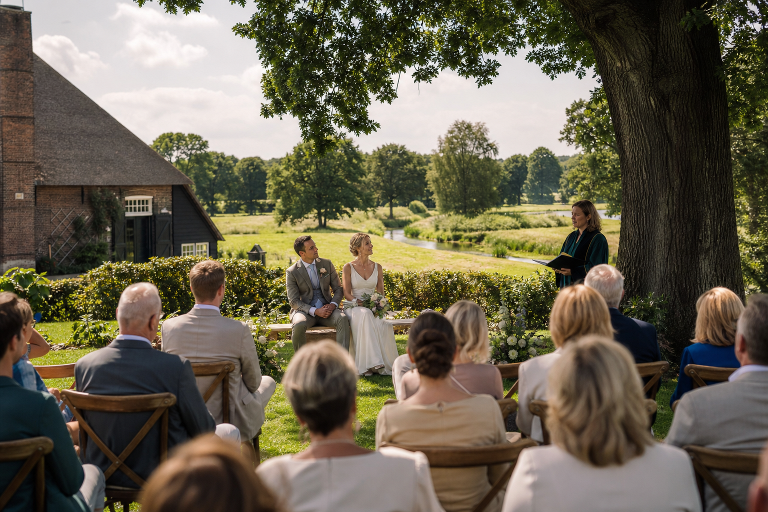 Se marier à De Kasteelhoeve : un mariage intime dans le Reestdal